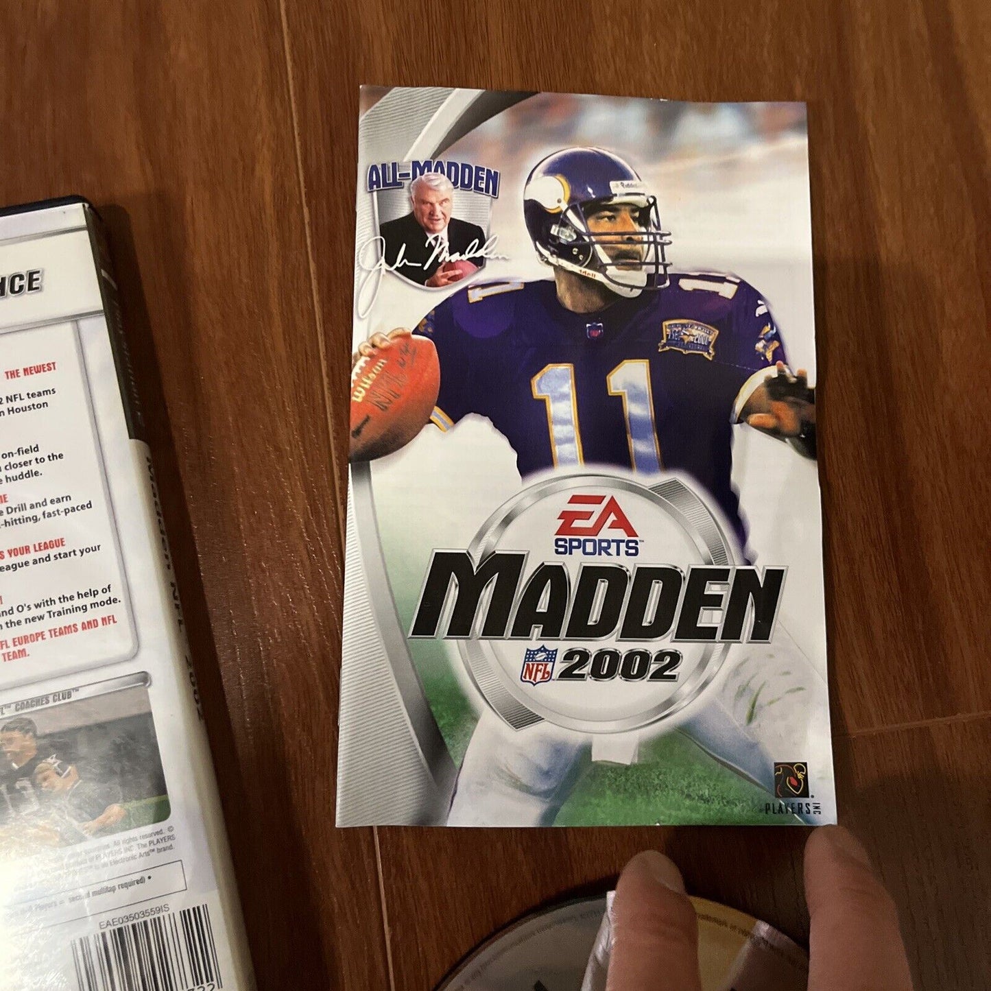 Madden 2002 NFL - Playstation PS2 PAL EA Sports Complete with Manual