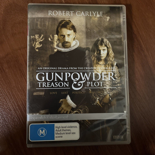 Gunpowder Treason & Plot (DVD, 2004) Robert Carlyle, Clemence Poesy Region 4