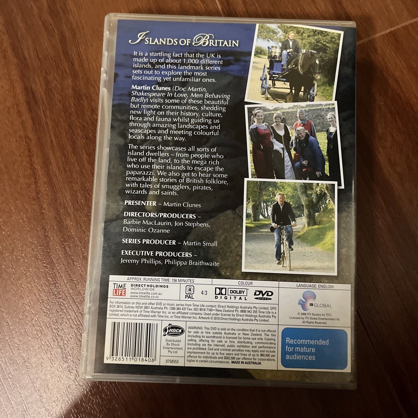 Islands Of Britain (DVD, 2008, 3-Disc) Martin Clunes Region 4
