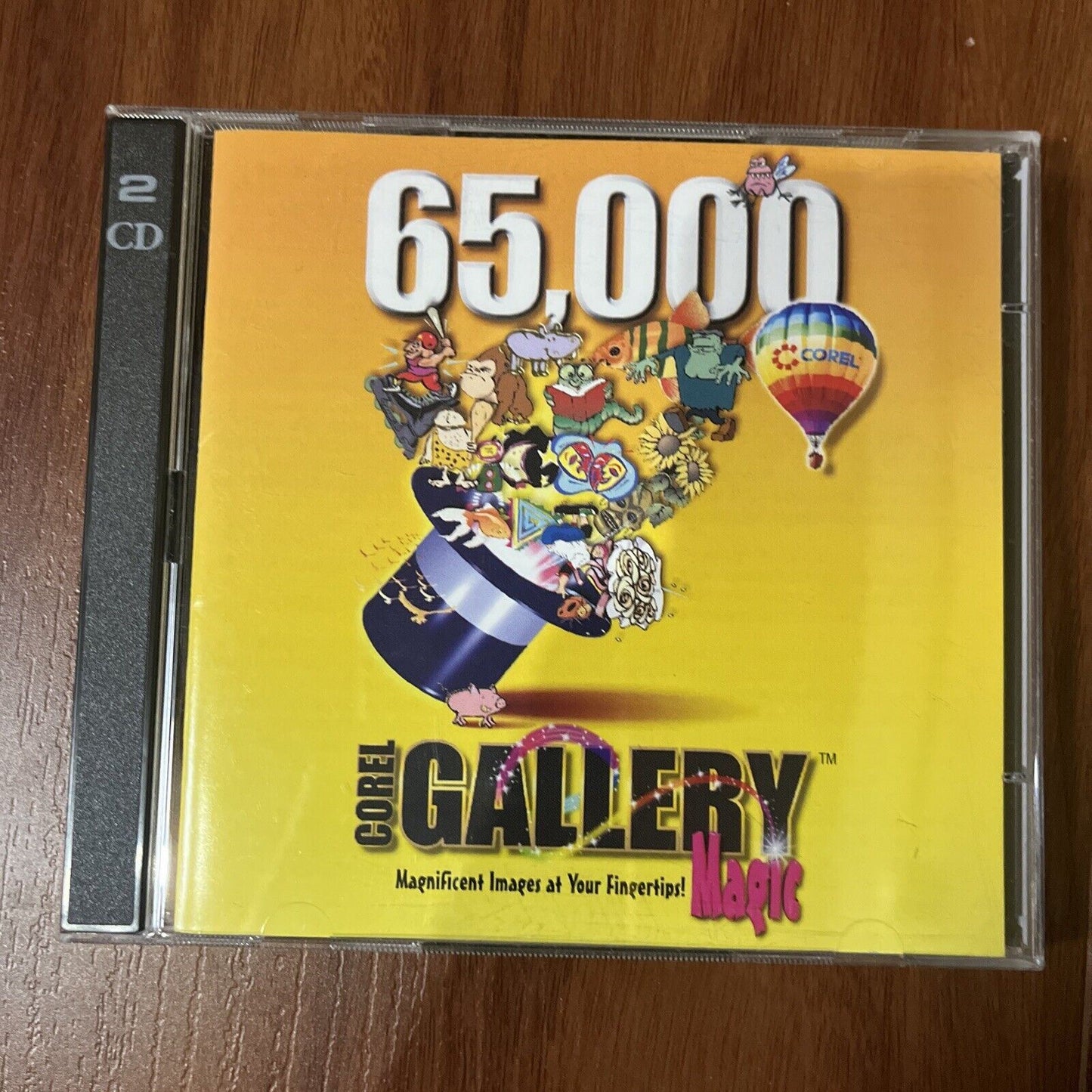 Corel Gallery Magic 65,000 (PC, CD-ROM) Windows 95