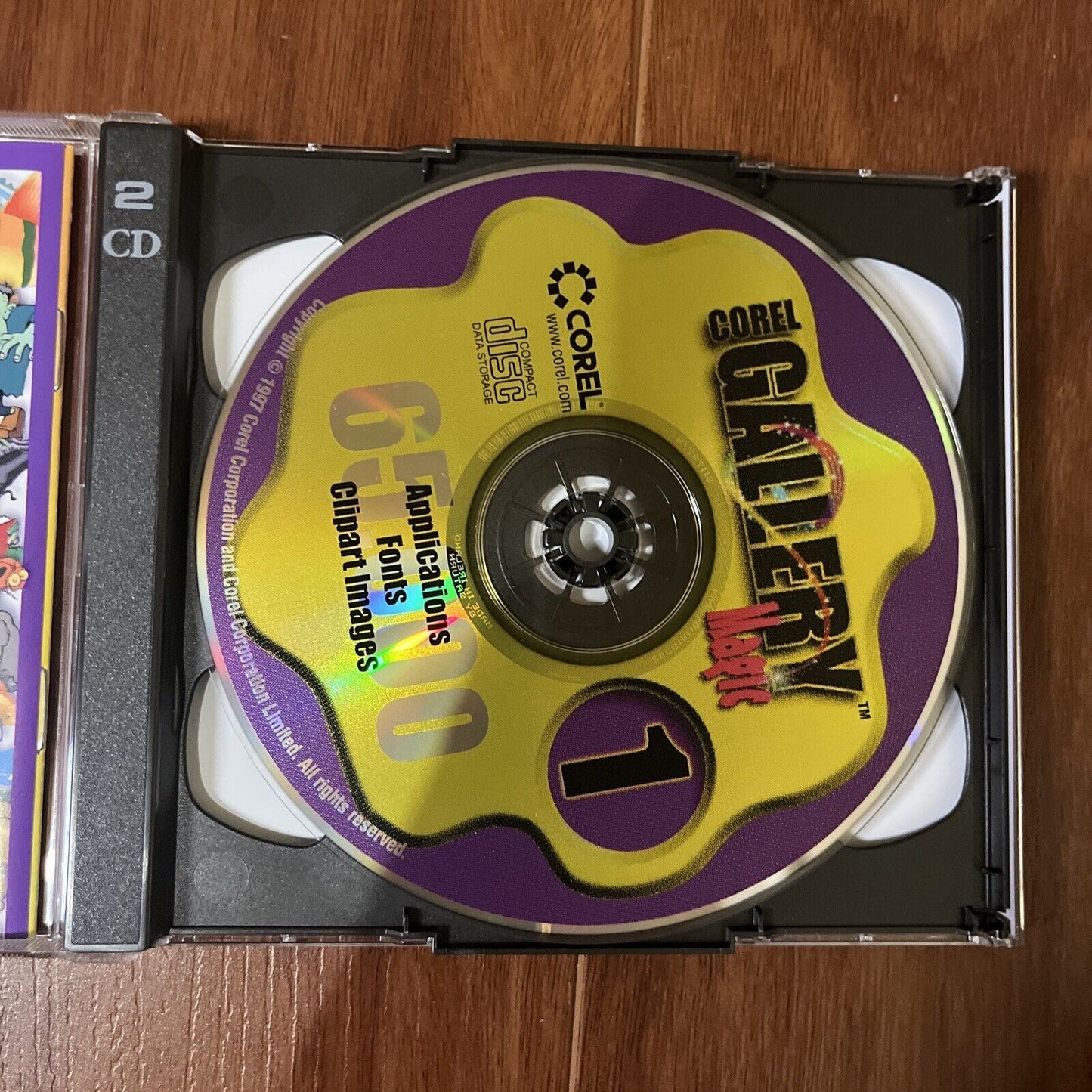 Corel Gallery Magic 65,000 (PC, CD-ROM) Windows 95