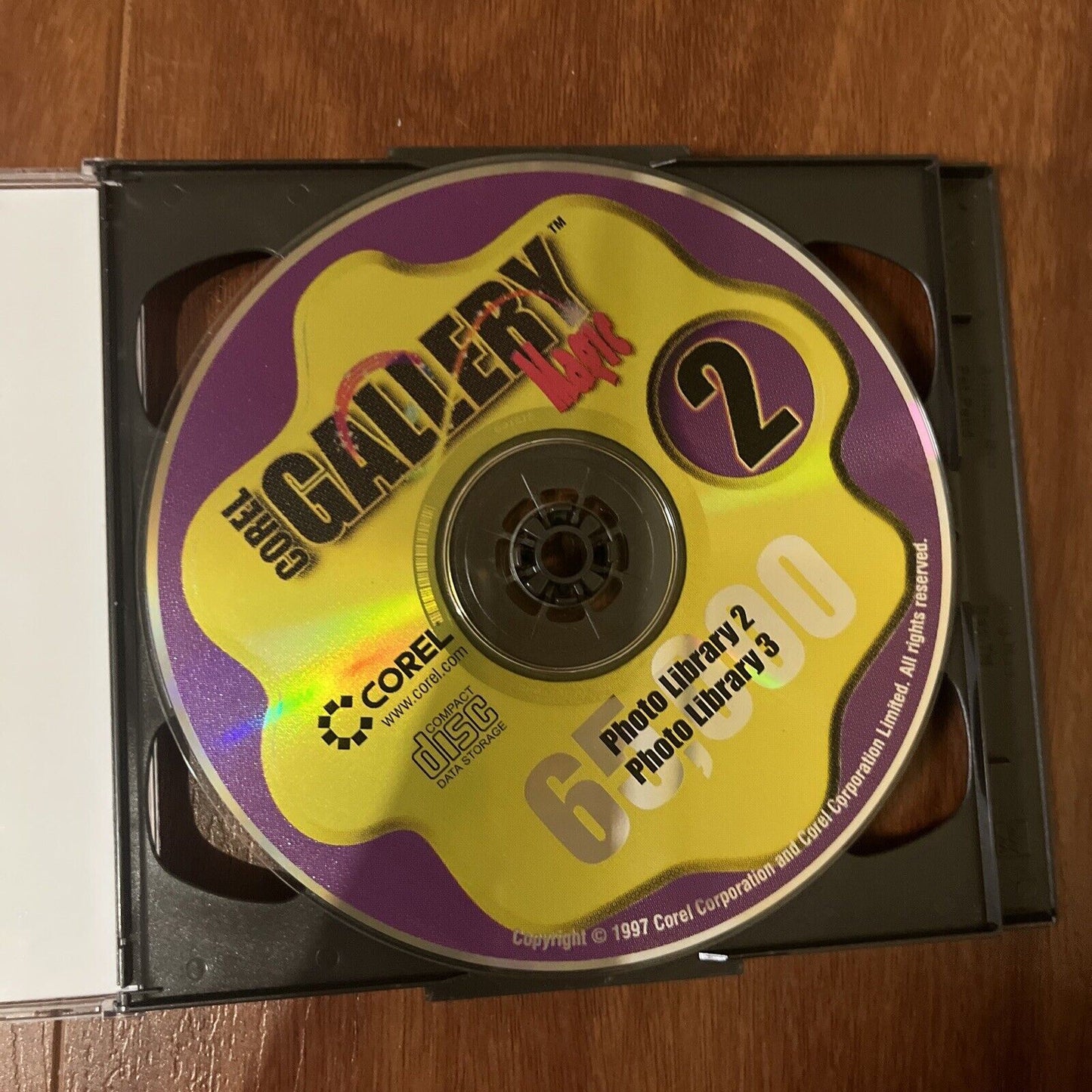 Corel Gallery Magic 65,000 (PC, CD-ROM) Windows 95