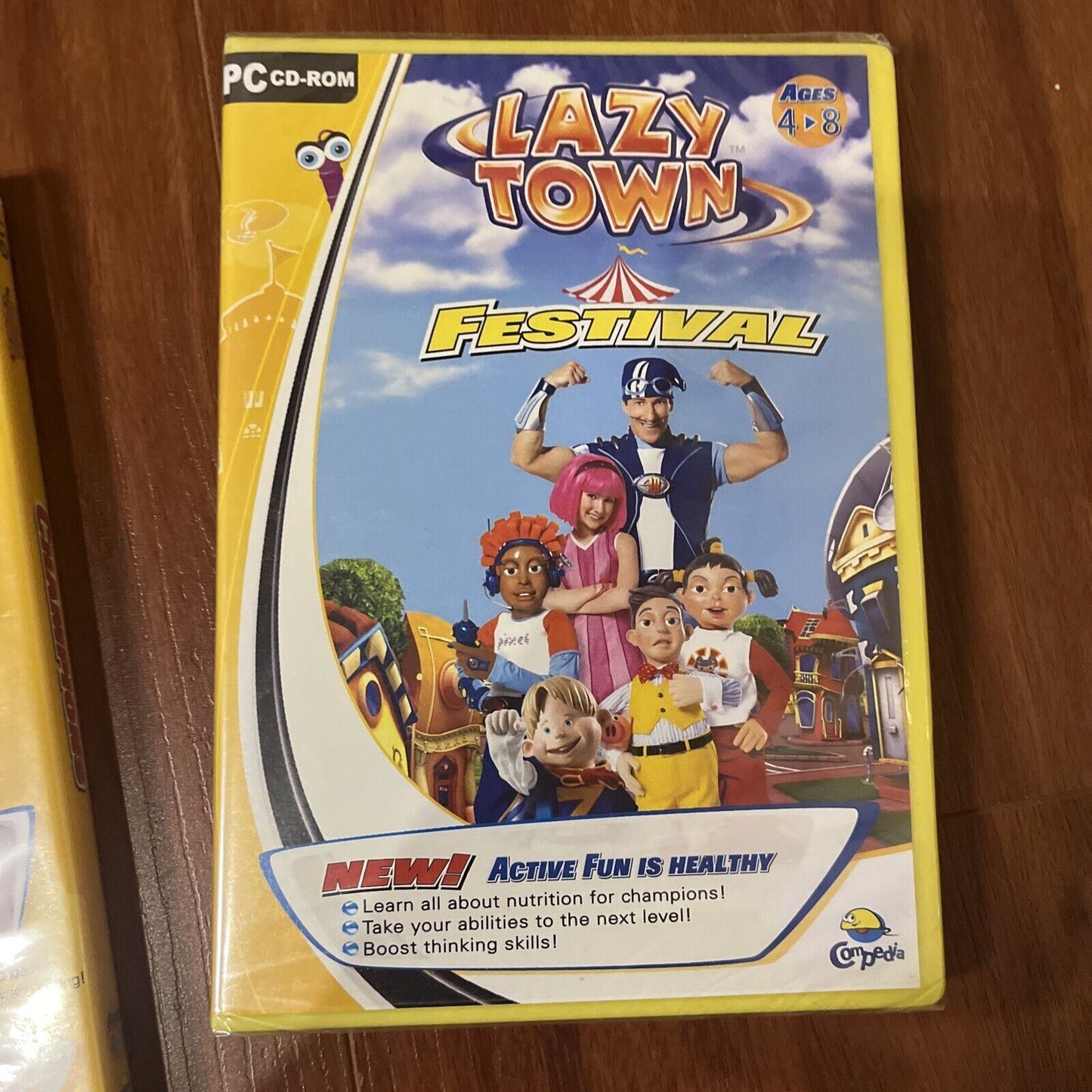 *New Sealed* Lazy Town: Festival / Champions PC CDROM 2011 Video Game