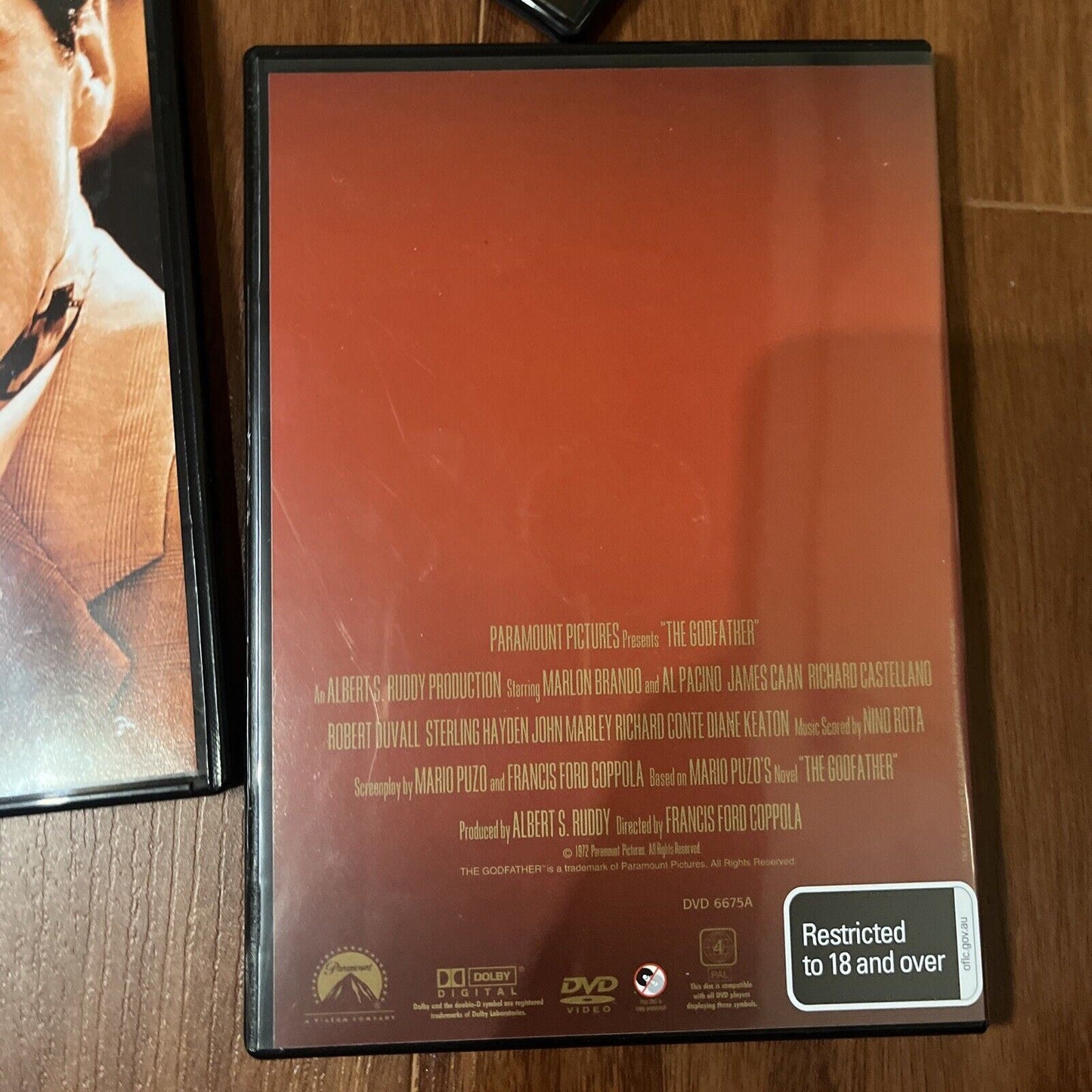 The Godfather DVD Collection: Godfather 1,2,3 (DVD, 1972, 4-Disc) Region 4