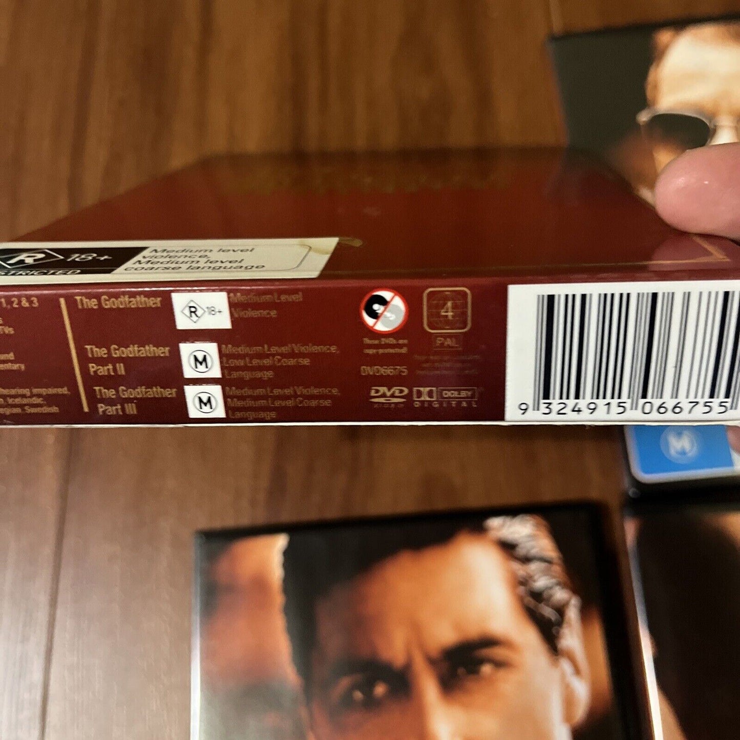 The Godfather DVD Collection: Godfather 1,2,3 (DVD, 1972, 4-Disc) Region 4