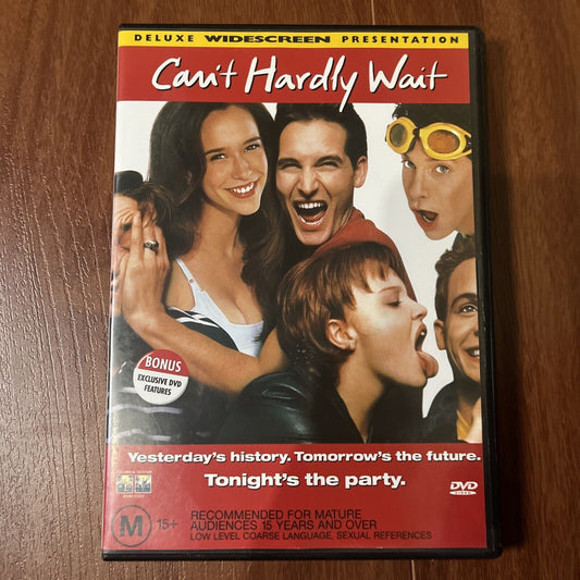 Can't Hardly Wait (DVD, 1998) Jennifer Love-Hewitt, Ethan Embry, NEW Region 4