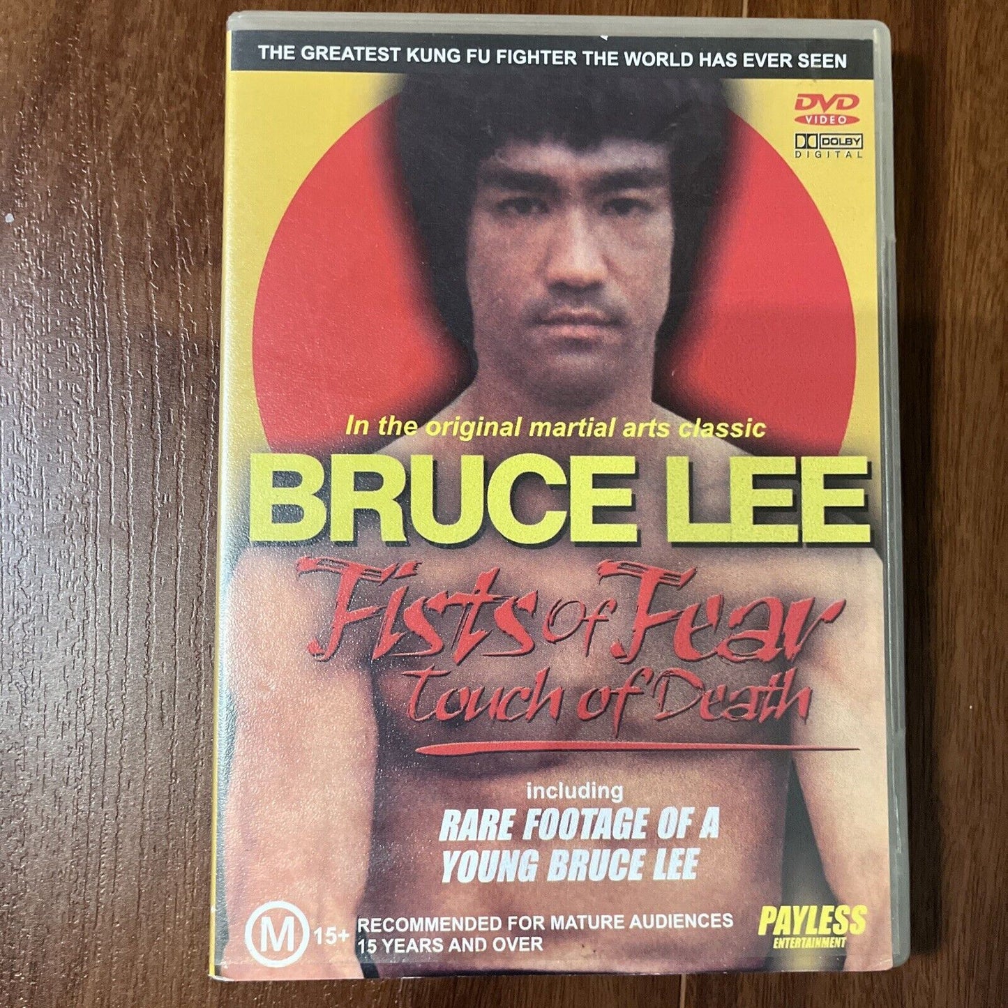 Bruce Lee: Fists of Fear Touch of Death (DVD, 1980) All Regions