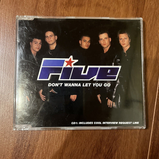 5ive - Don't Wanna Let You Go (CD, 2000)