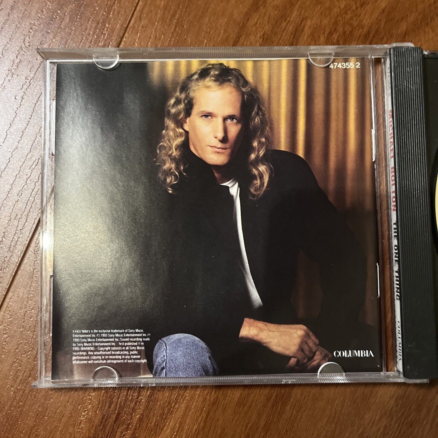 Michael Bolton – The One Thing (CD, 1993)