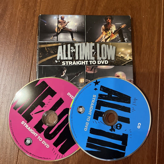 All Time Low - Straight to DVD (CD & DVD, 2010)