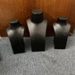 3x Necklace Jewellery Display Stand Black