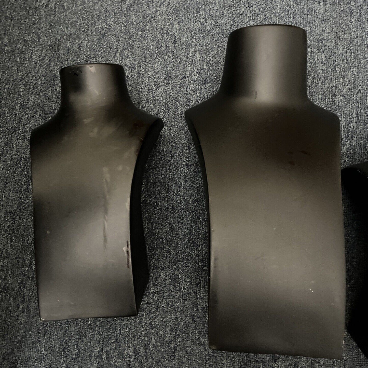 3x Necklace Jewellery Display Stand Black