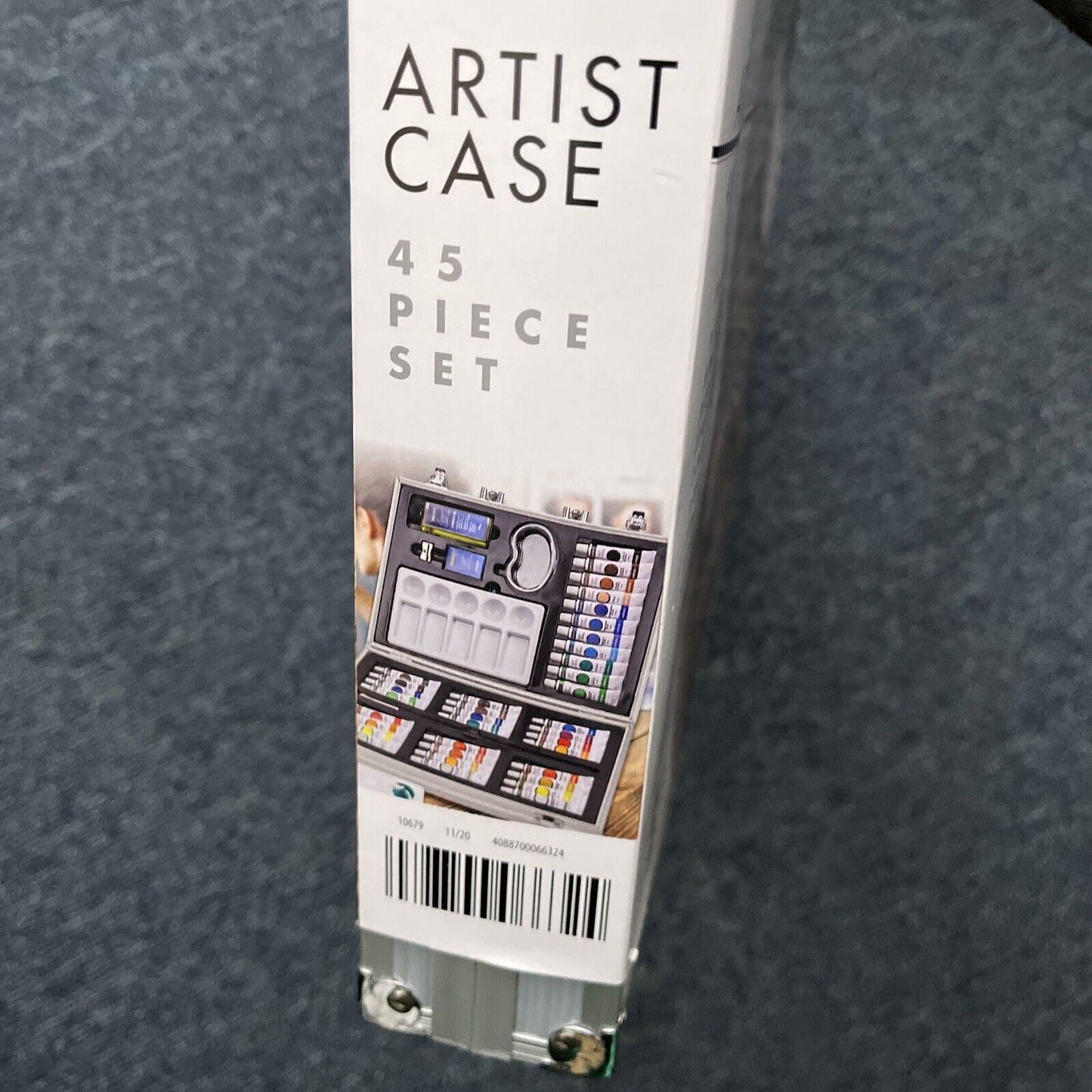 Creative Pl: Artist Case 45 Piece Set with Paint and Accessories