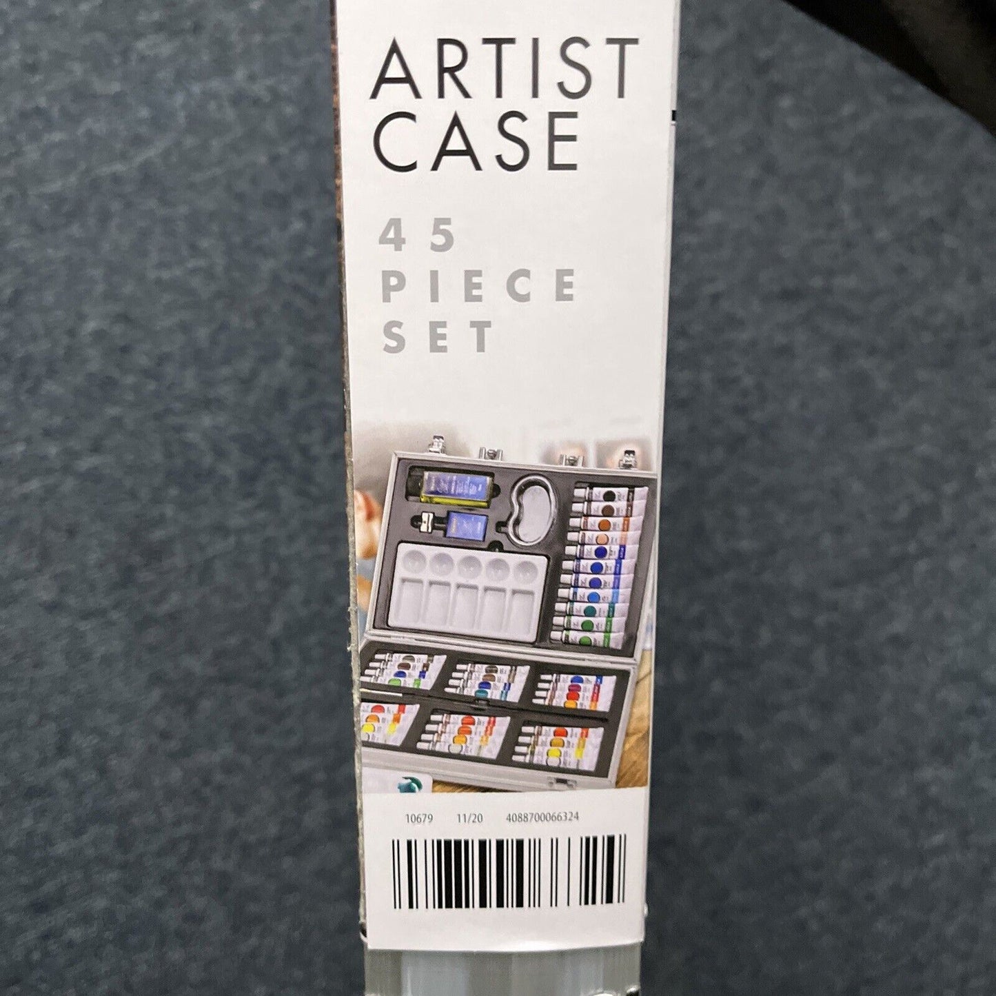 Creative Pl: Artist Case 45 Piece Set with Paint and Accessories