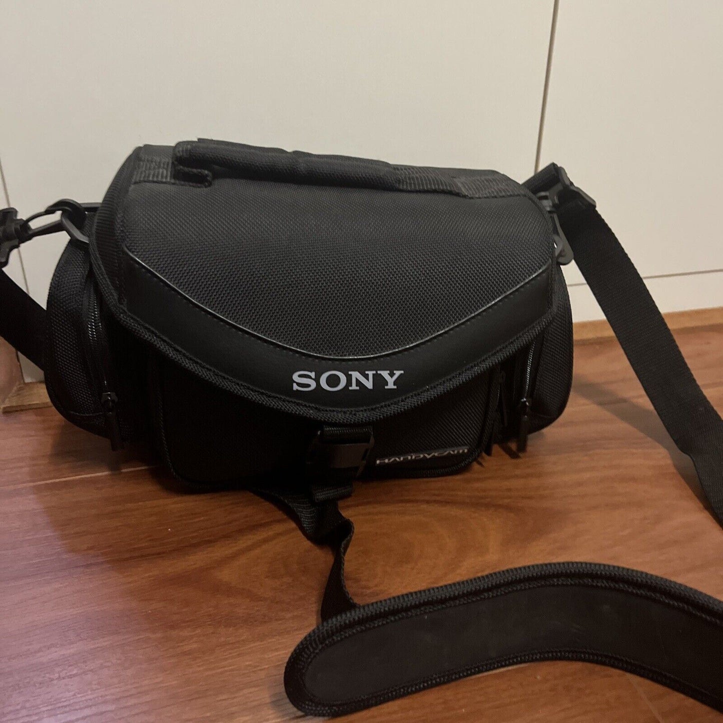 Sony Handycam Genuine Carry Bag Case With Shoulder Strap