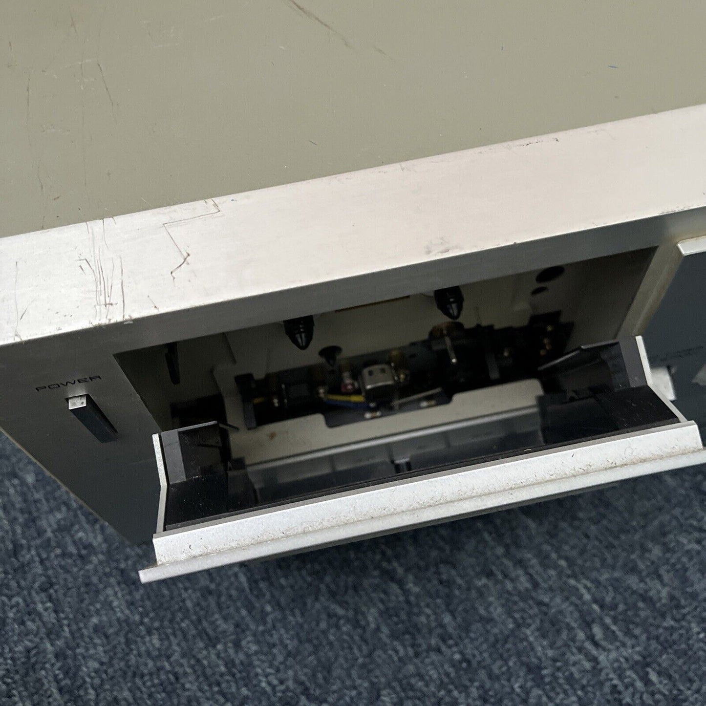 Akai Stereo Cassette Deck CS-M02 *for parts or repair - requires belt change*