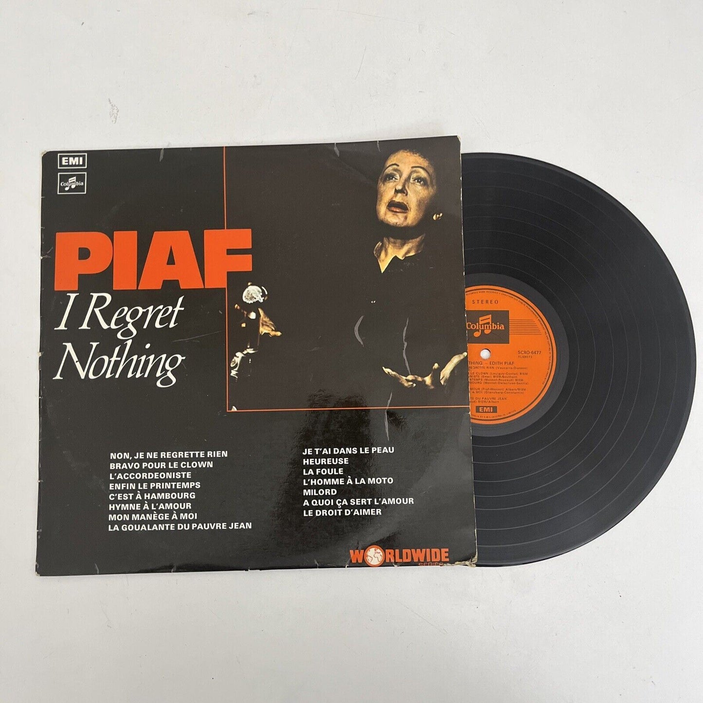 Edith Piaf - I Regret Nothing (Vinyl, 1962)