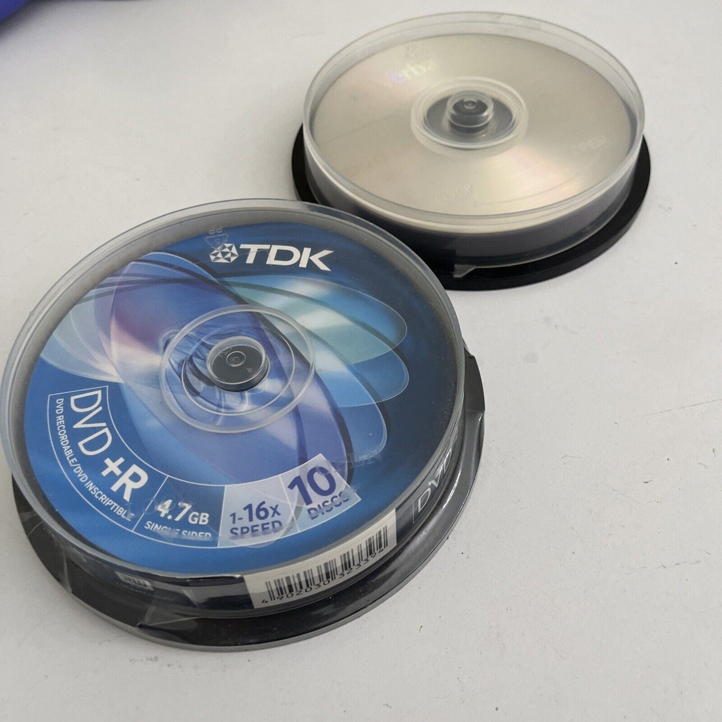 *New* TDK DVD+R 10-Disc Blank + Verbatim 9-Disc Blank
