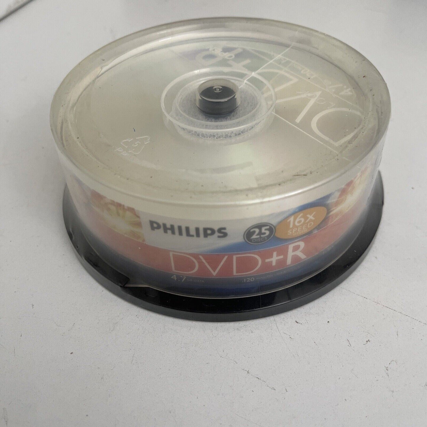 *New Sealed* Philips DVD+R 4.7GB 25-Disc Blank Media 16x Speed