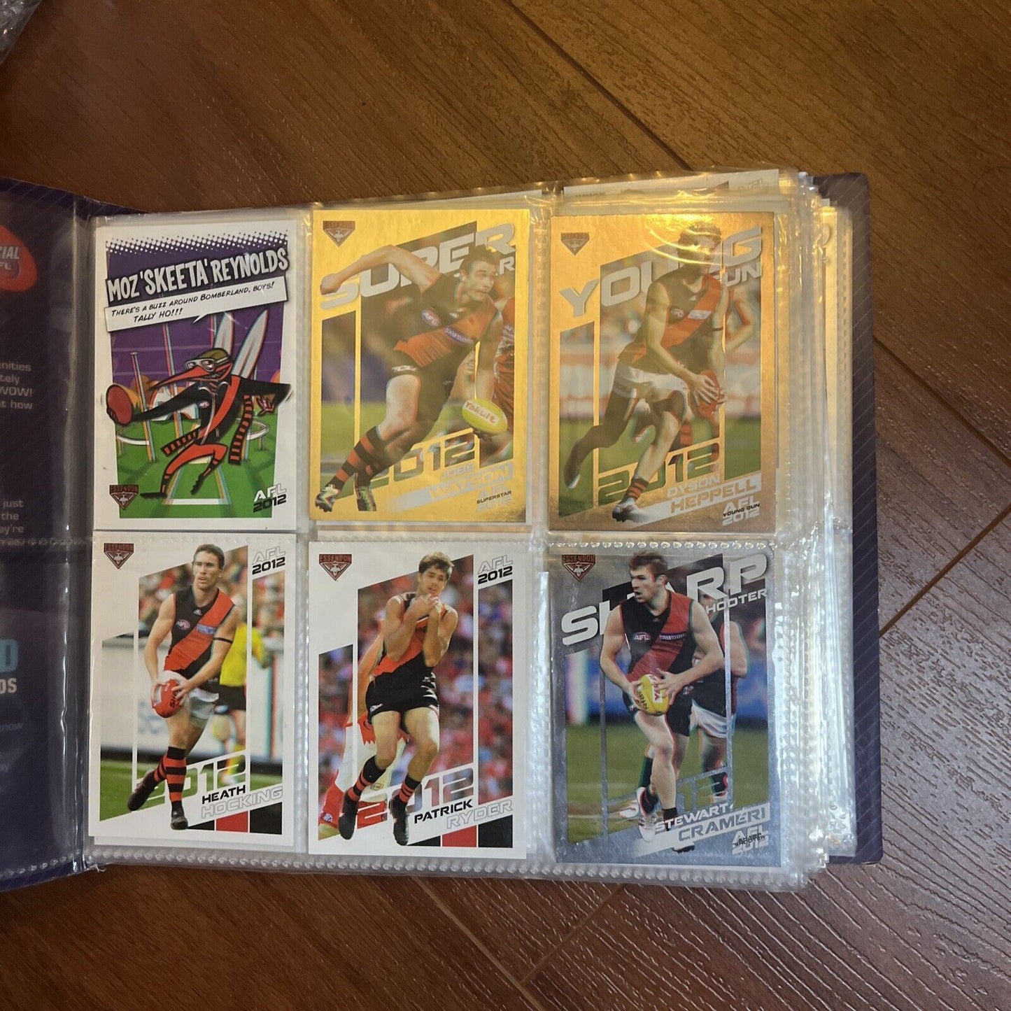 215x Collector's Cards Herald Sun AFL Footy 3D 2012