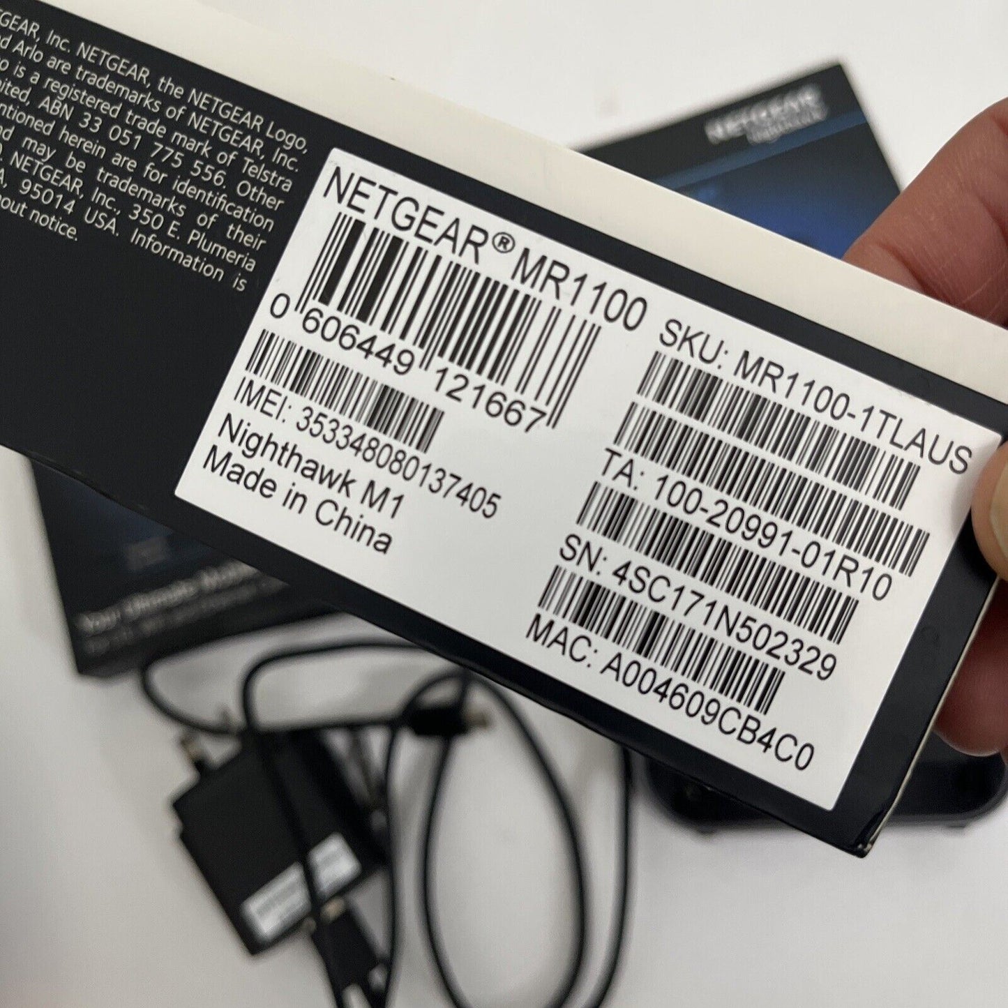 Telstra Netgear Nighthawk M1 4gx Gigabit LTE Mobile Router *Telstra Locked*