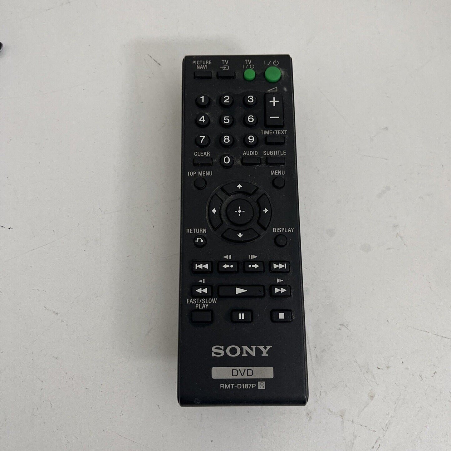 Genuine Sony RMT-D187P Remote Control for DVD