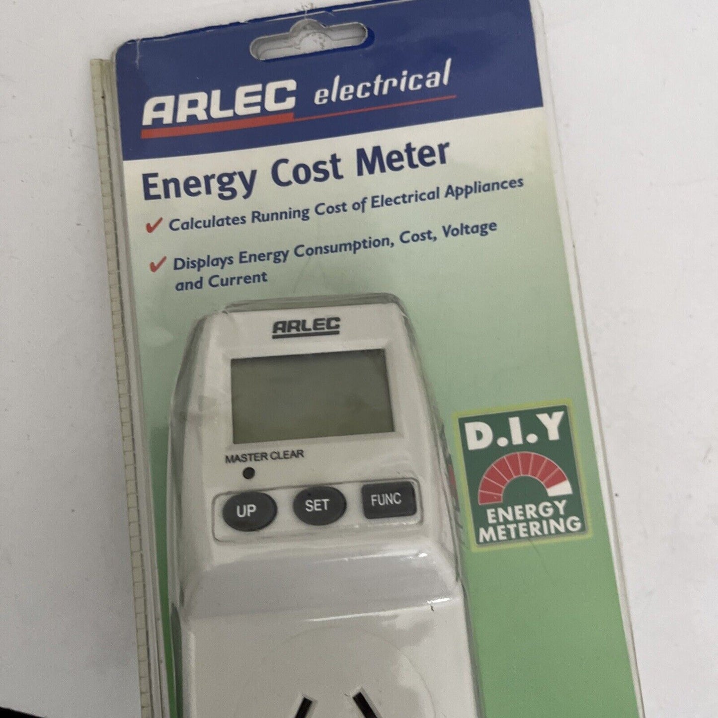 Arlec PC222 Electrical Energy Cost Meter