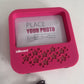 Billboard Bluetooth Wireless Speaker Picture Frame 4x6 Pink *Opened Never Used*