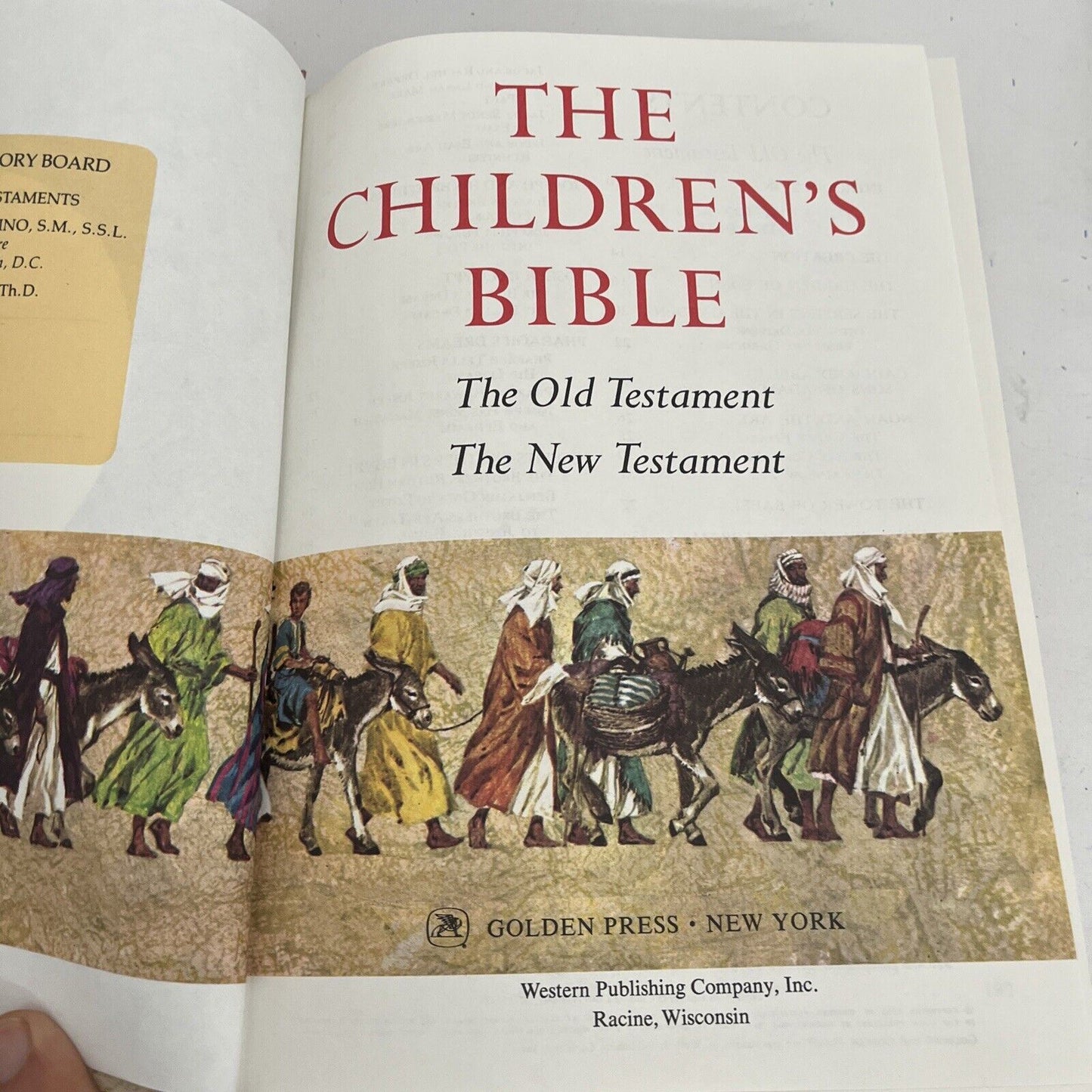 The Golden Children's Bible by Golden Books (Hardcover, 1999)