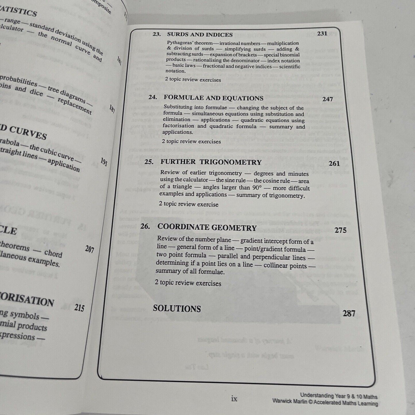 Understanding Maths: Year 9 and 10: Maths Intermediate Course by Warwick Martin