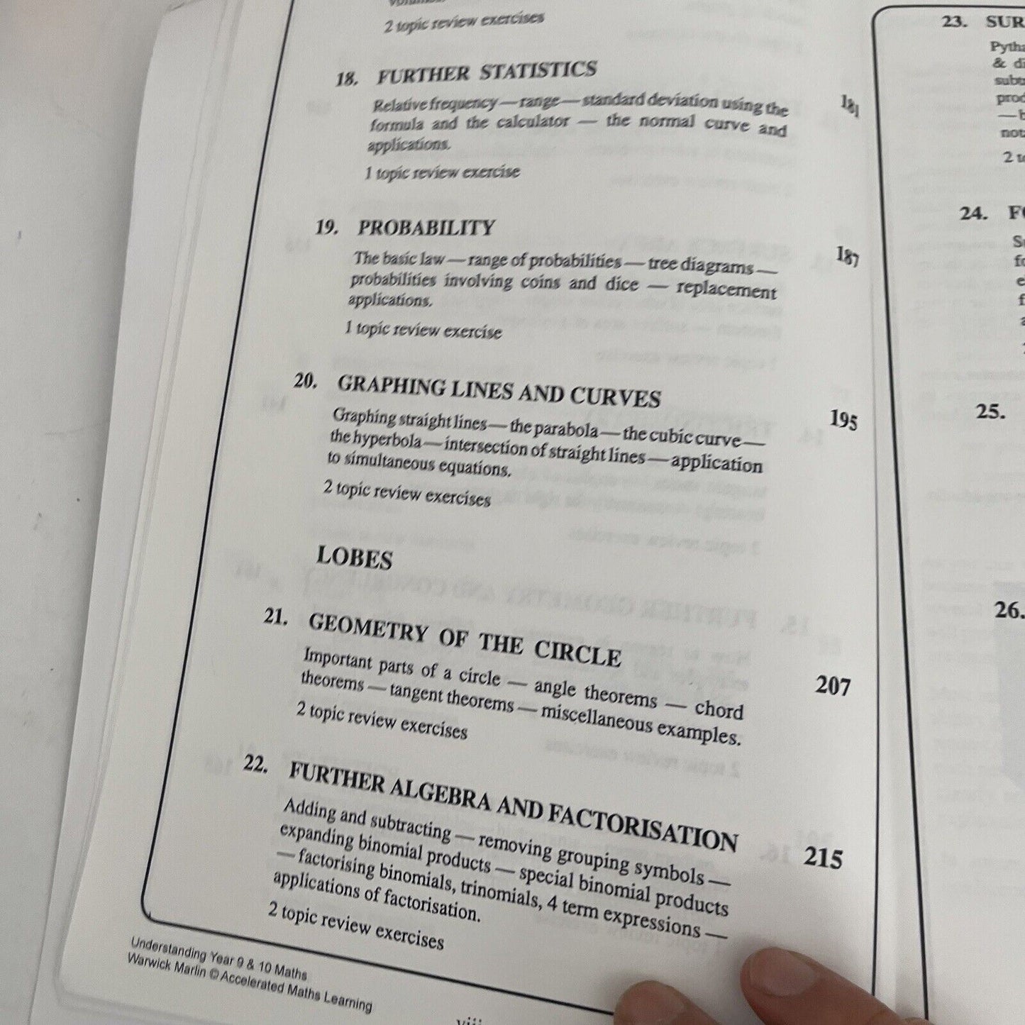 Understanding Maths: Year 9 and 10: Maths Intermediate Course by Warwick Martin