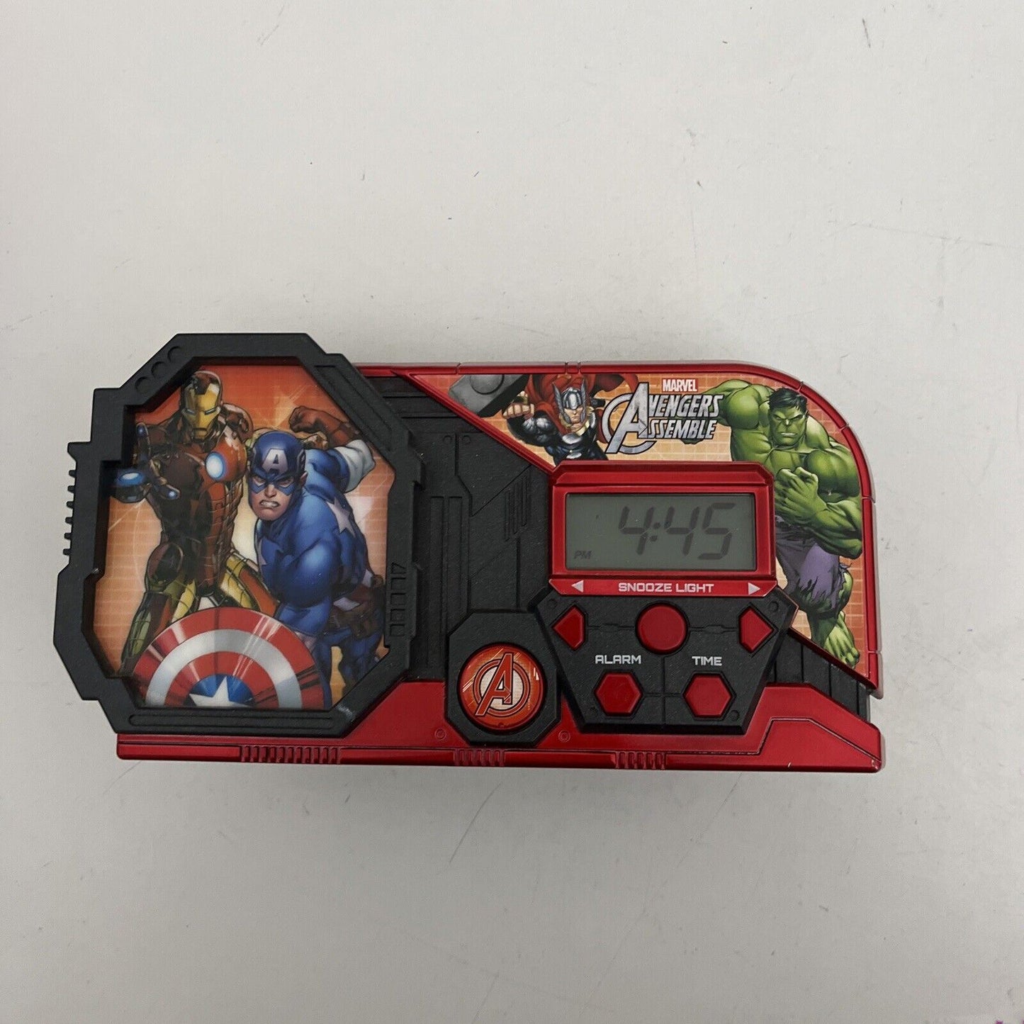 Marvel Avengers Assemble Alarm Clock with Sounds & Lights