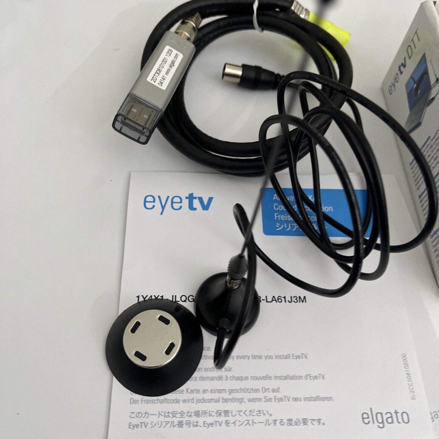 Elgato Eyetv Digital TV Tuner USB for Mac DVB-T