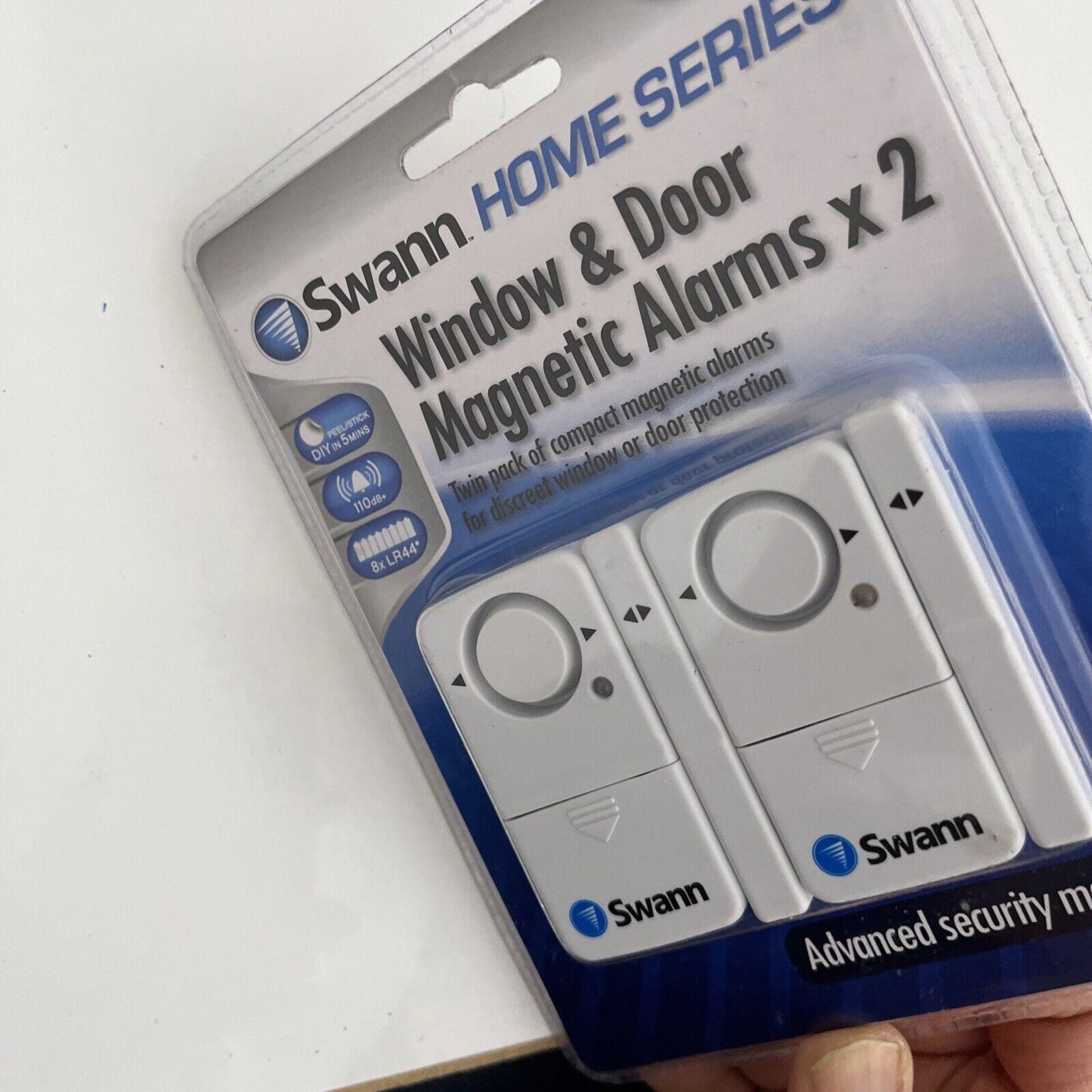 Swann Home Series Window & Door Magnetic Alarms, 2-Pack, SW351-MD2