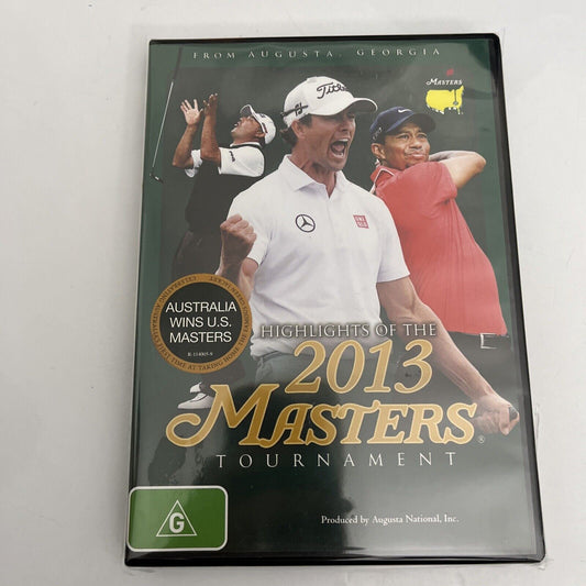Augusta - 2013 US Masters Highlights (DVD, 2013) Tiger Woods NEW  Region 4