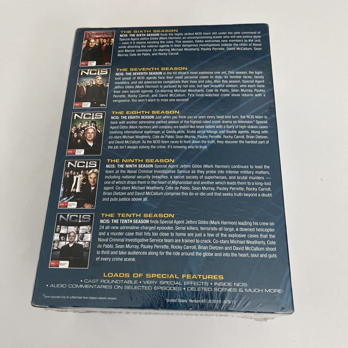 *New Sealed* NCIS : Season 6-10 Boxset (DVD, 2019, 30-Disc) Region 4