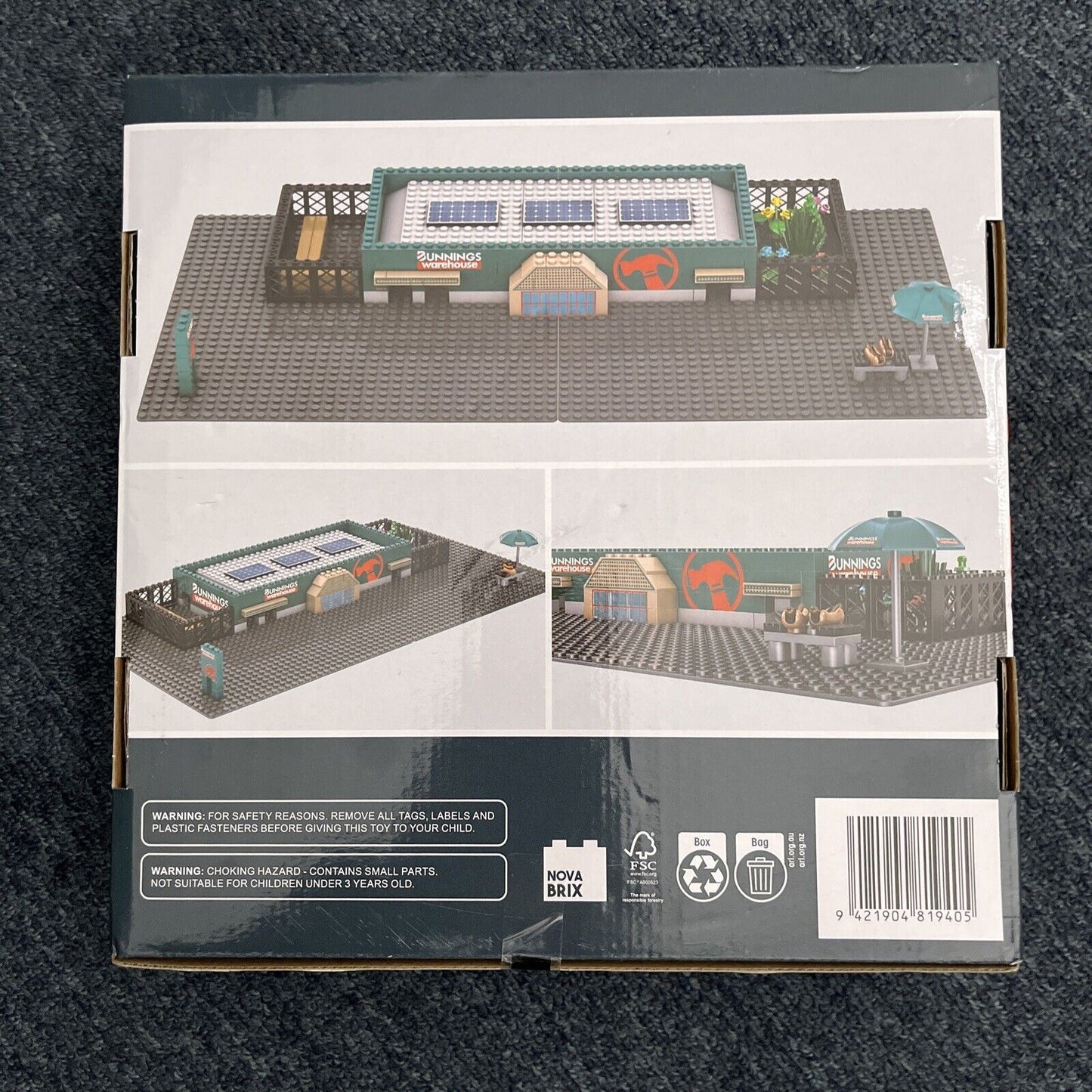 *New* Bunnings Block Warehouse 168 Pieces