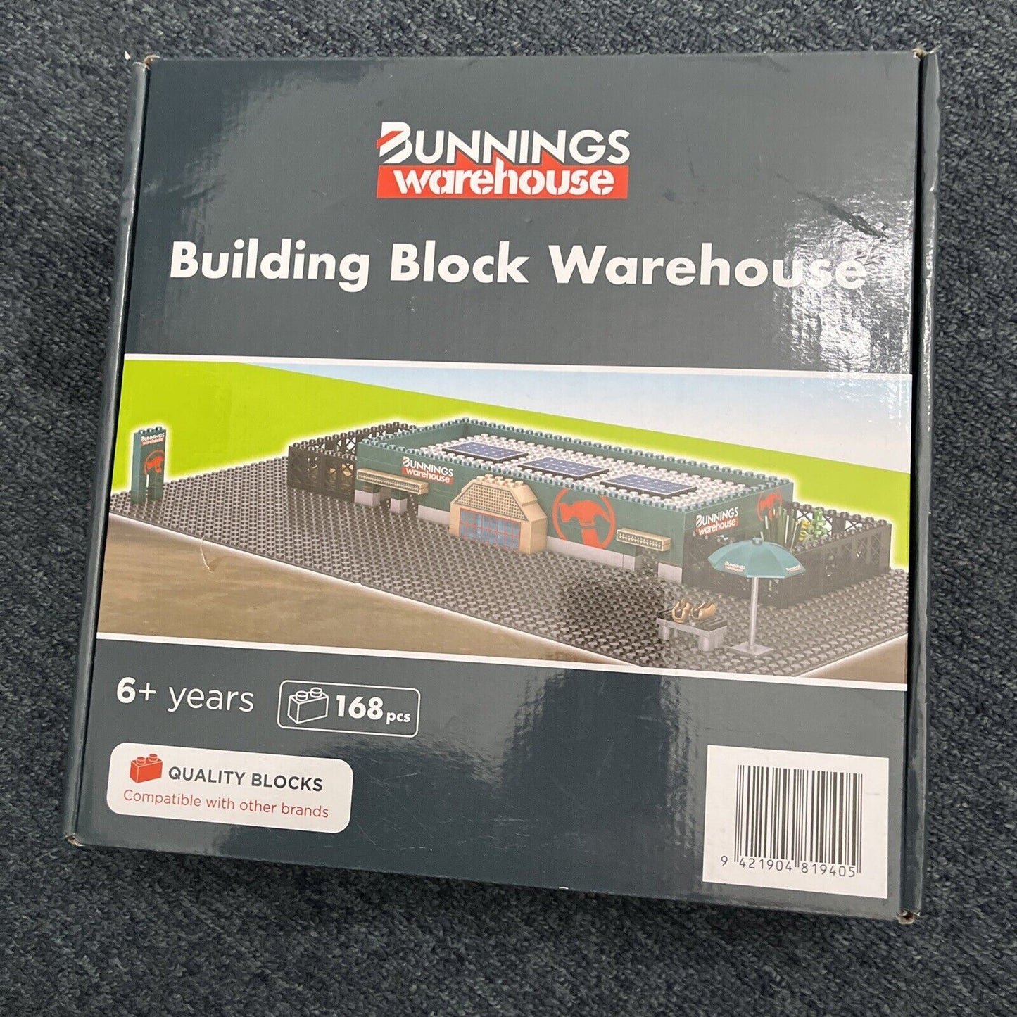 *New* Bunnings Block Warehouse 168 Pieces