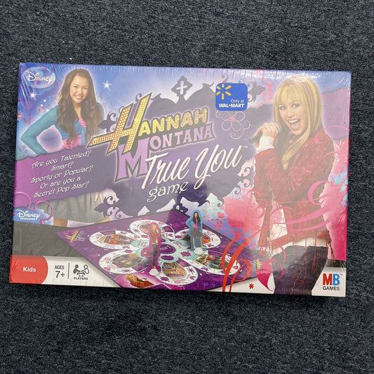 *New Sealed* Hannah Montana True You Game Board Game Walmart Exclusive