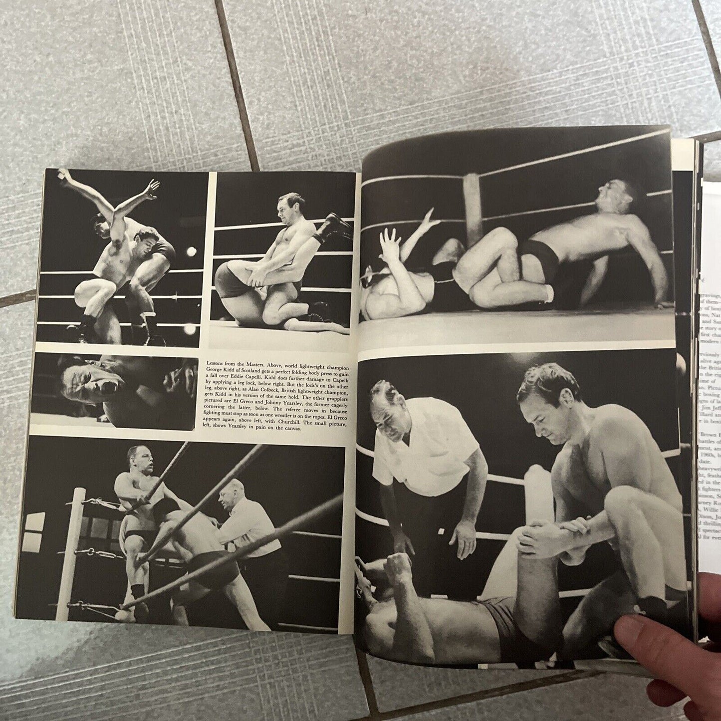 A Pictorial History of Wrestling by Graeme Kent 1968