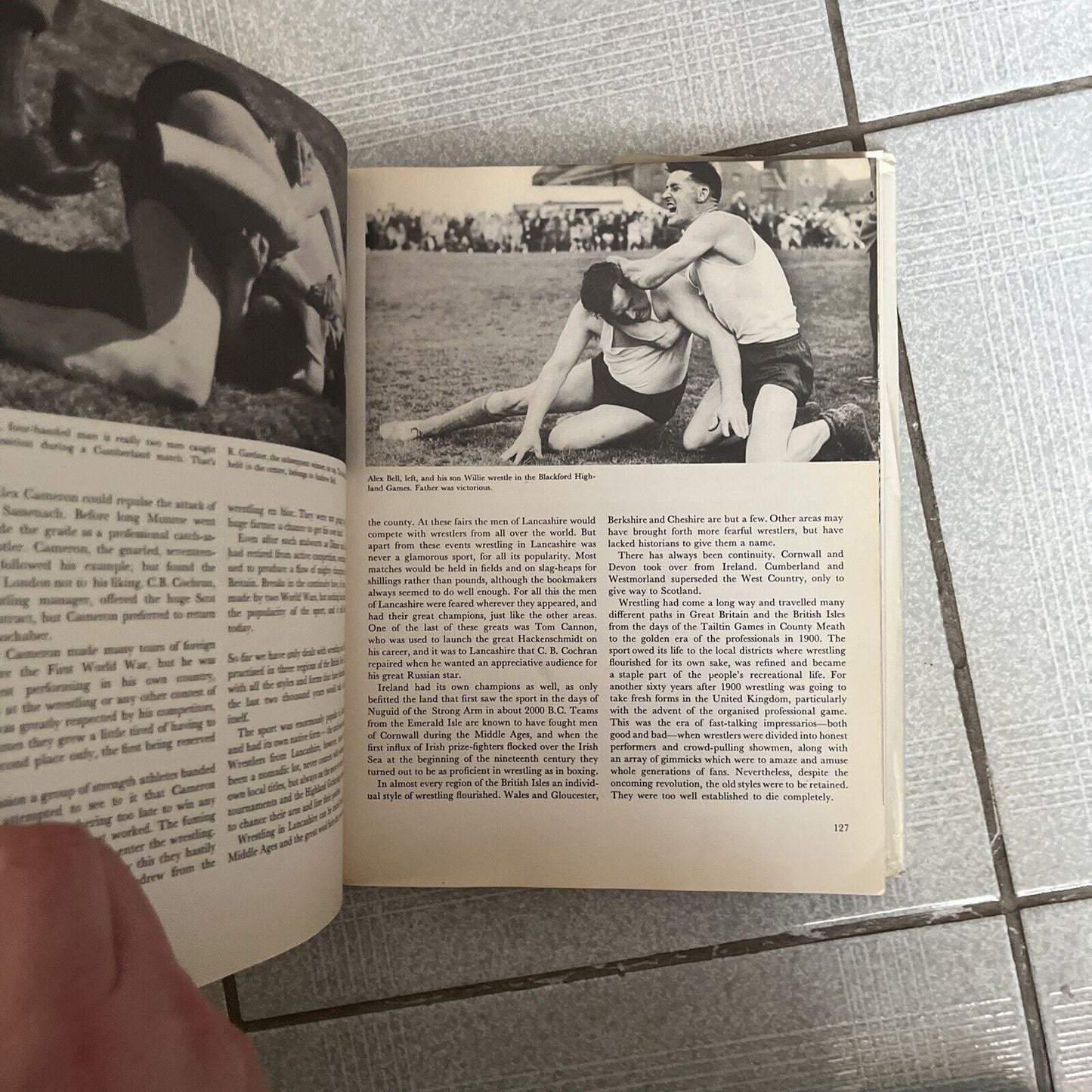 A Pictorial History of Wrestling by Graeme Kent 1968