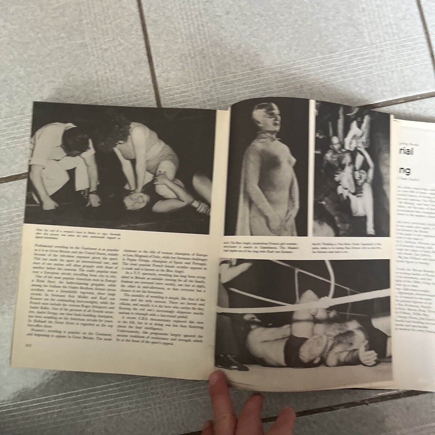 A Pictorial History of Wrestling by Graeme Kent 1968