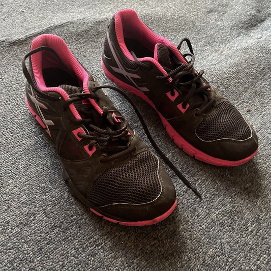 Asics Women's Size US10 Gel Craze TR Athletic Running Shoes Jog S653Y Pink Black