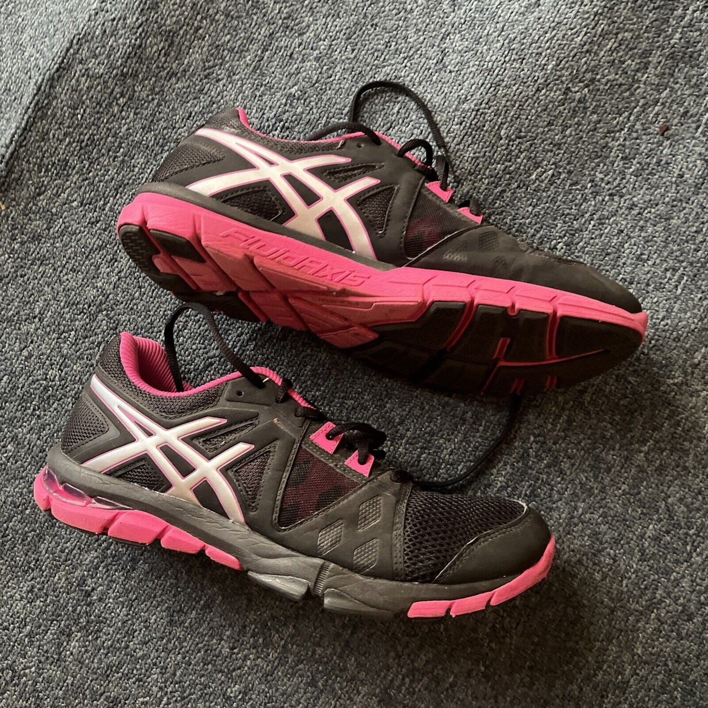 Asics Women's Size US10 Gel Craze TR Athletic Running Shoes Jog S653Y Pink Black
