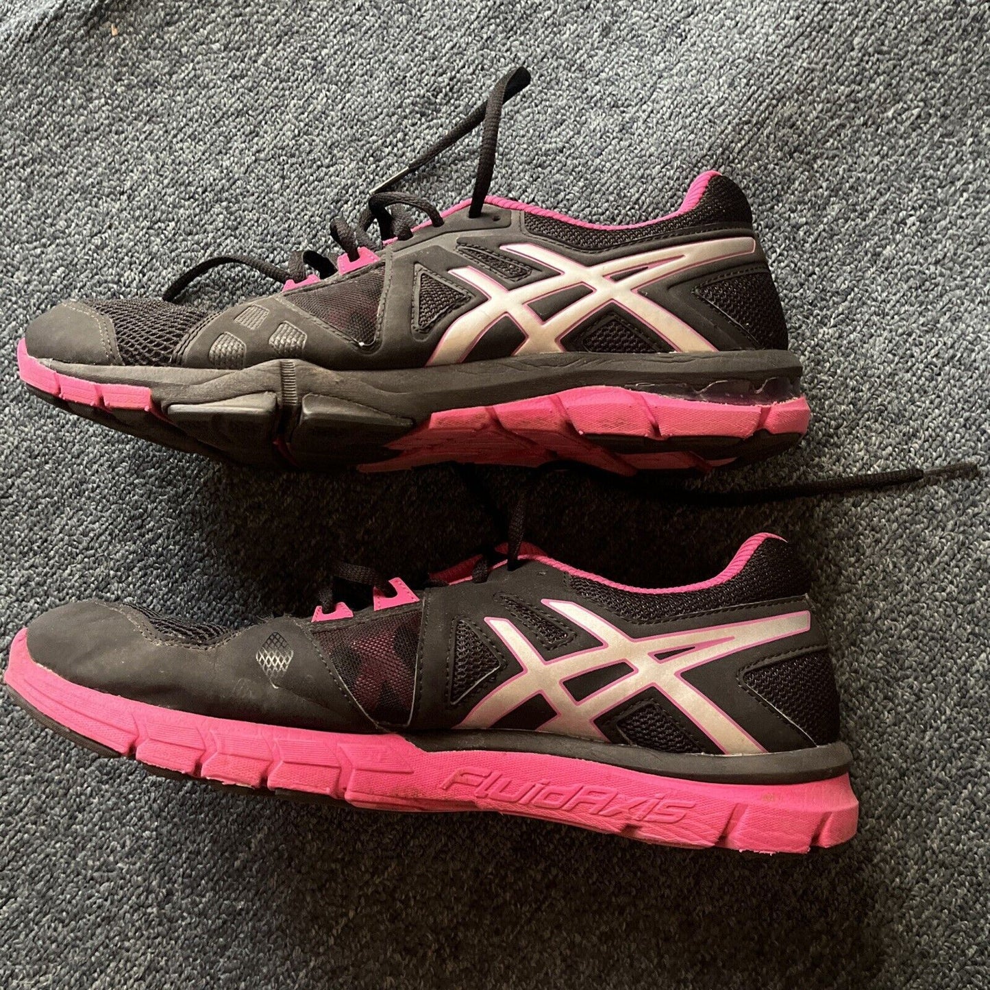 Asics Women's Size US10 Gel Craze TR Athletic Running Shoes Jog S653Y Pink Black