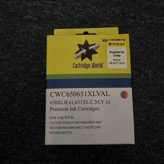 Ink Cartridge CWC50651XLVAL for Canon PIXMA MG5460