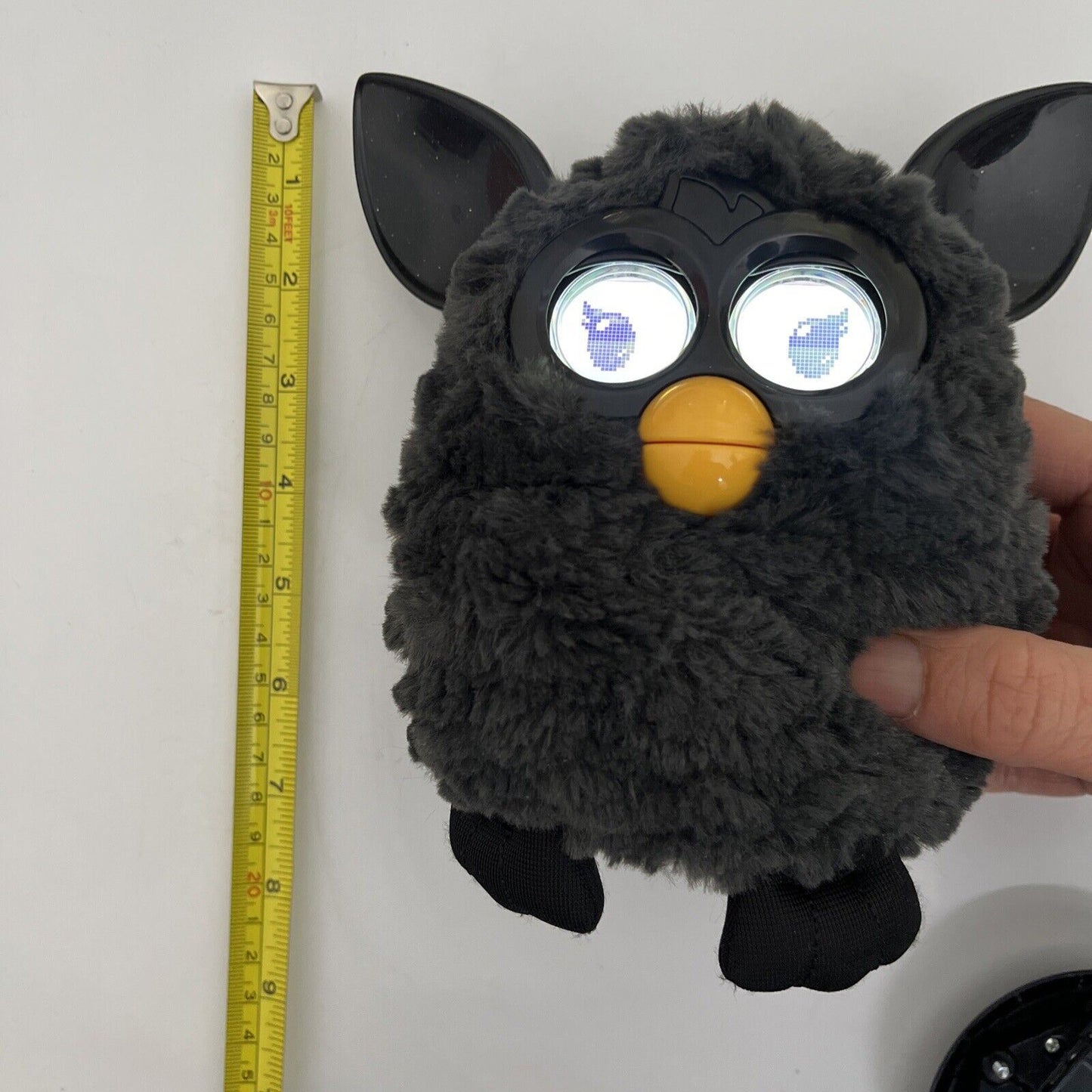 Black Bat Charcoal Furby 2012 Hasbro Interactive Electronic Pet Plush Toy