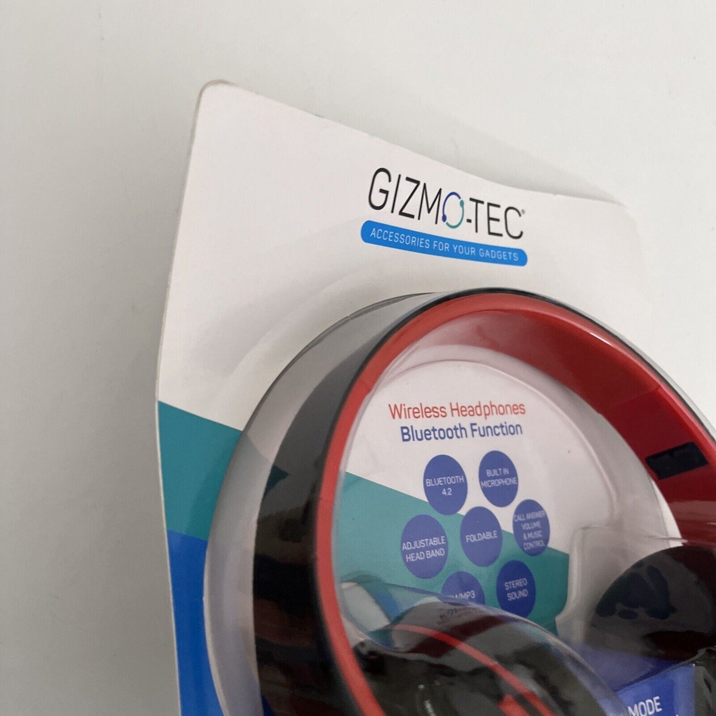Gizmotec Wireless Bluetooth Headphones FM Radio MP3 Player GT5046 MicroSD