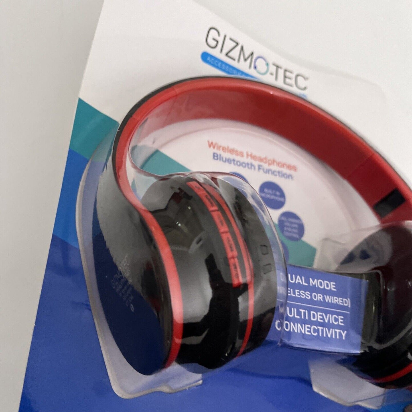 Gizmotec Wireless Bluetooth Headphones FM Radio MP3 Player GT5046 MicroSD