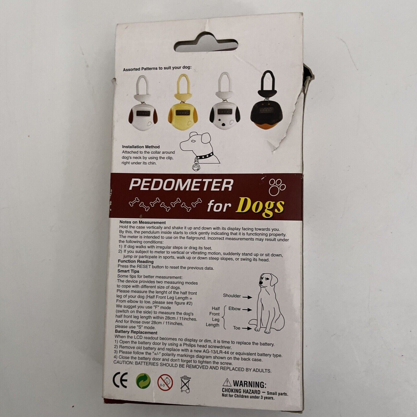 Pedometer for Dogs